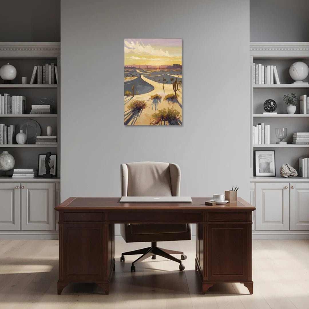 Bisbee Desert Sunrise - Canvas Wall Art - Office - 24x36