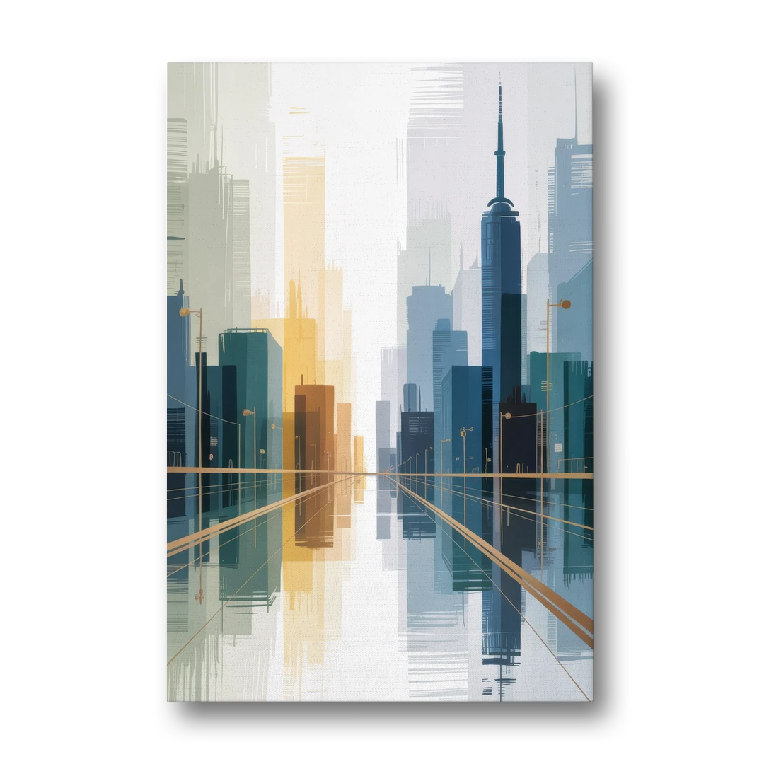 Bloor Street Vibes - Canvas Wall Art - Front