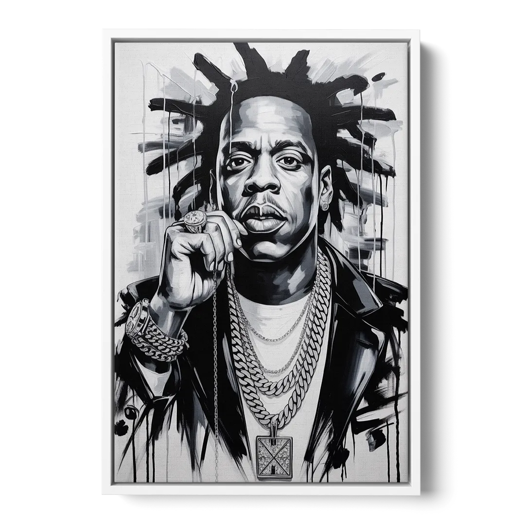 Blueprint 2.0 - White Frame Canvas