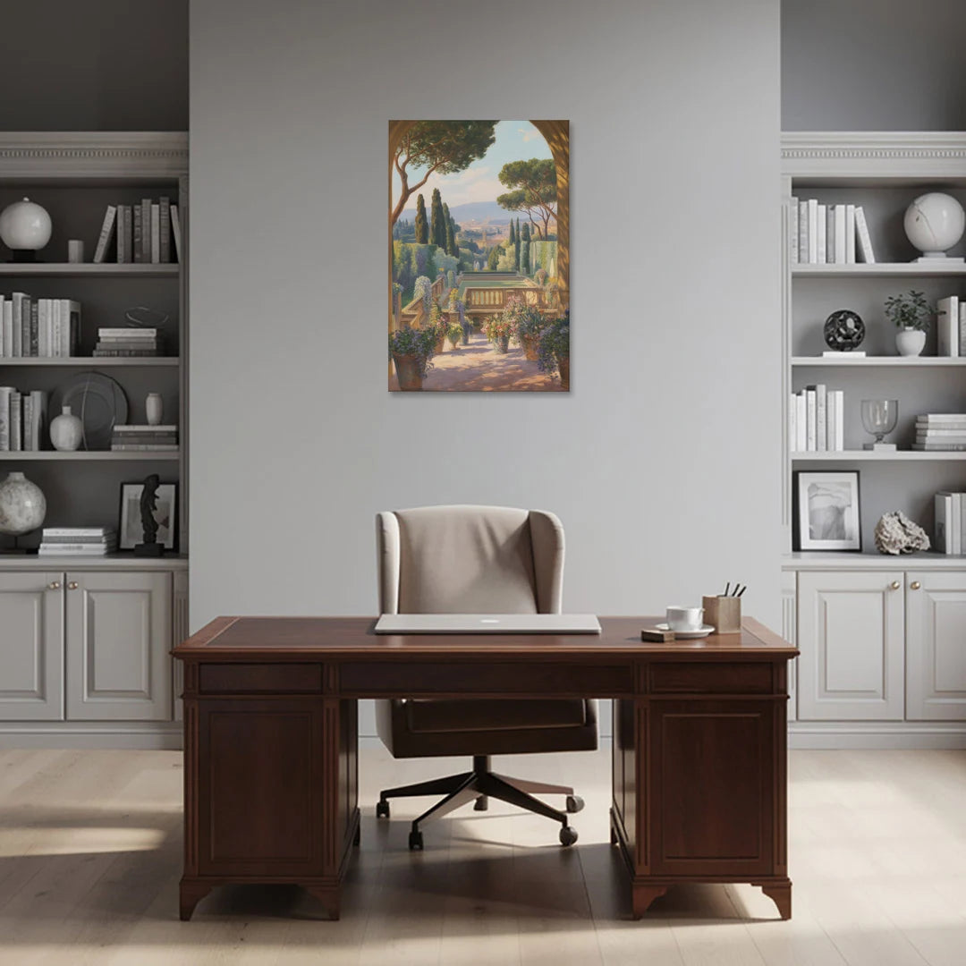 Boboli Gardens Serenity - Canvas Wall Art - Office - 24x36