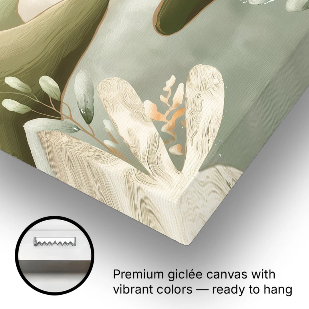 Boise Nature Escape Wilderness - Canvas Wall Art - Gallery Wrap Corner