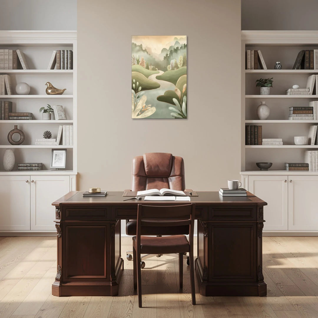 Boise Nature Escape Wilderness - Canvas Wall Art - Office - 24x36