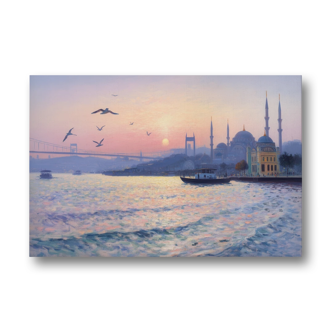 Bosphorus Sunrise - Canvas Wall Art - Front