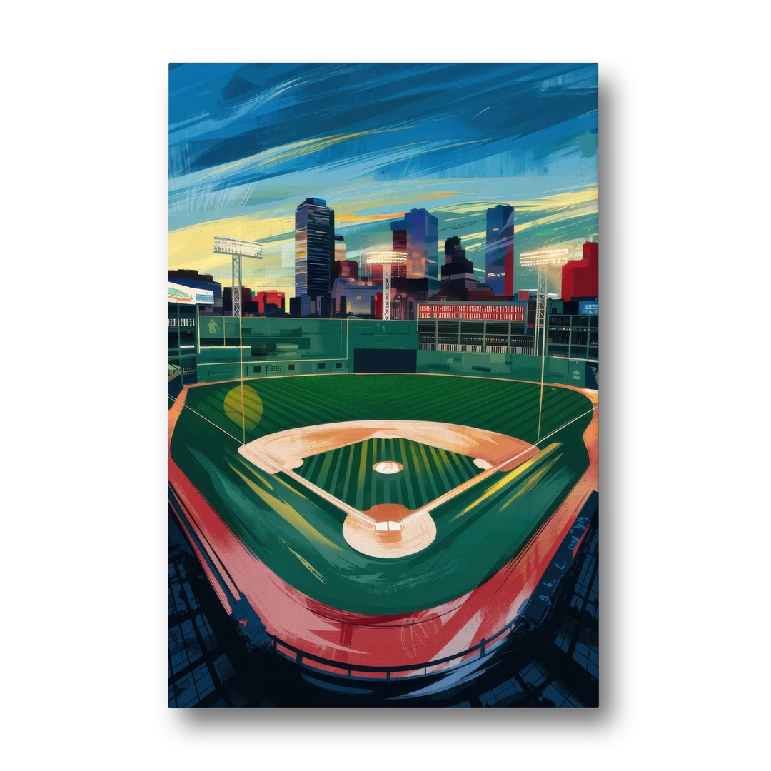 Boston Red Sox Fenway Park - Canvas Wall Art - Front