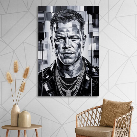Bourne Focus Living Room - Canvas Wall Art