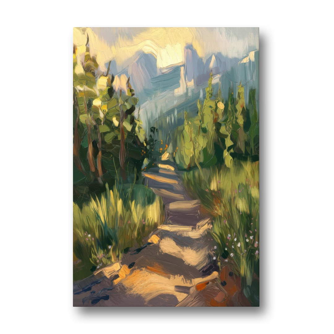 Bozeman Nature Trails - Canvas Wall Art - Front