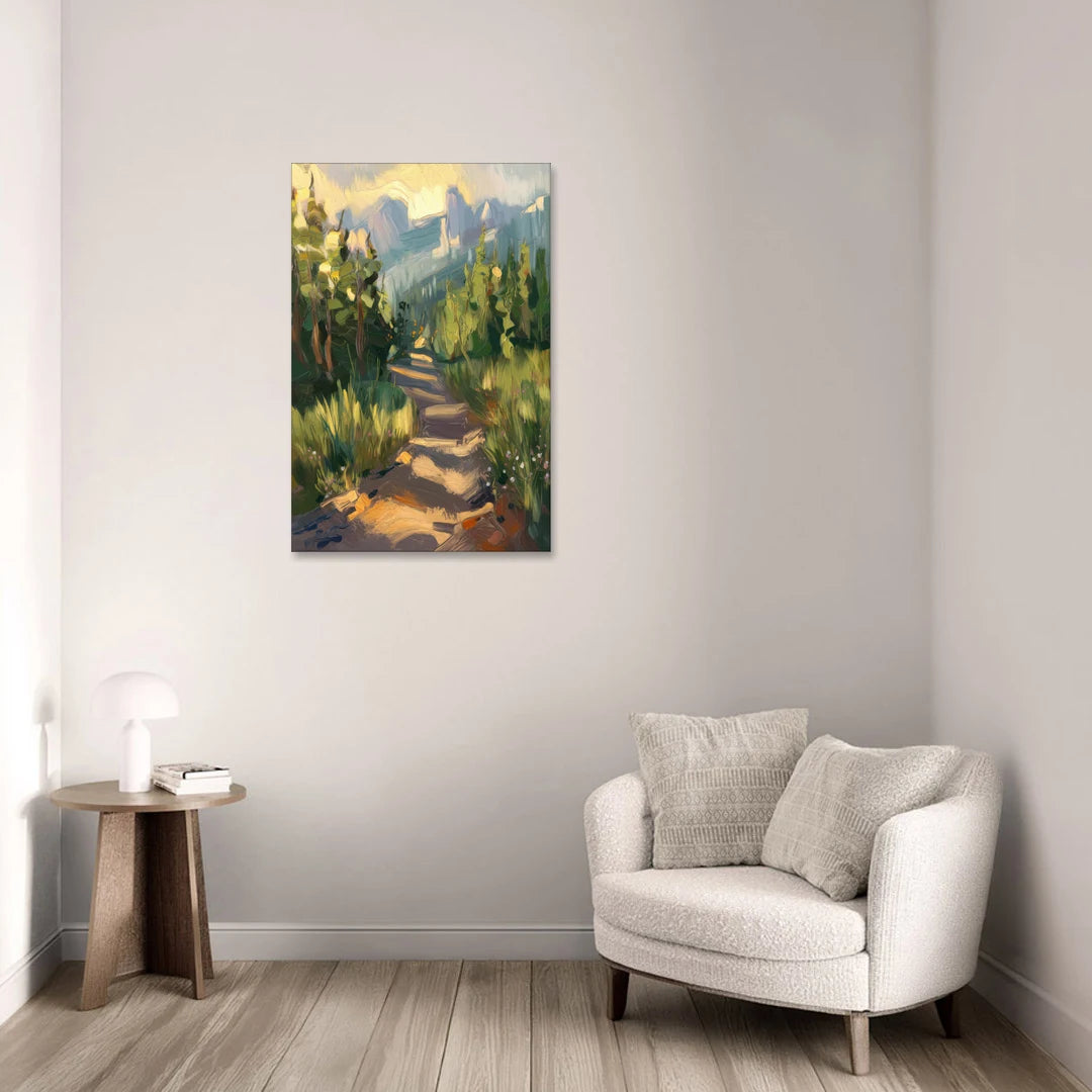 Bozeman Nature Trails - Canvas Wall Art - Sofa - 24x36