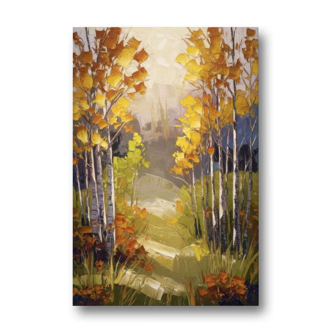 Breckenridge Aspen Forest Autumn - Canvas Wall Art - Front