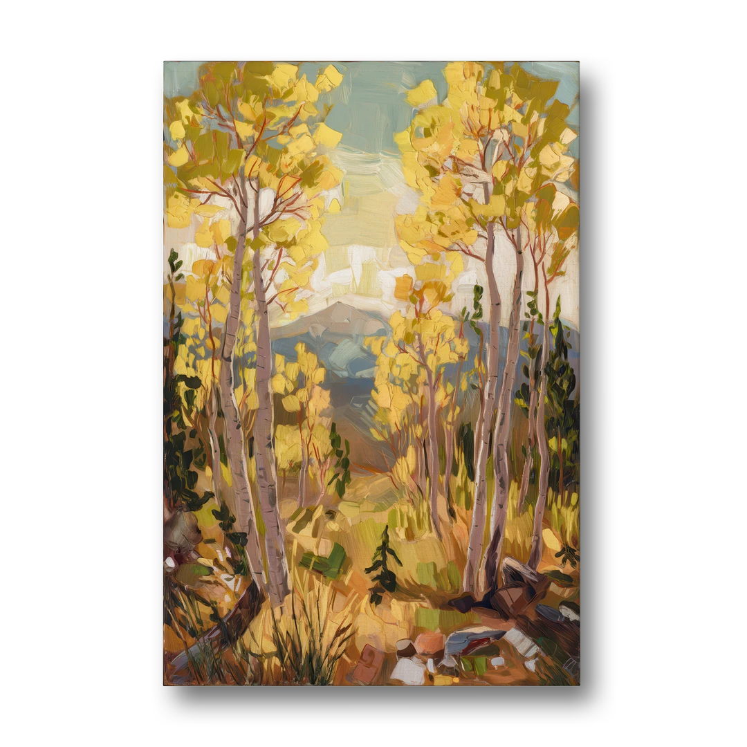 Breckenridge Aspen Forest - Canvas Wall Art - Front