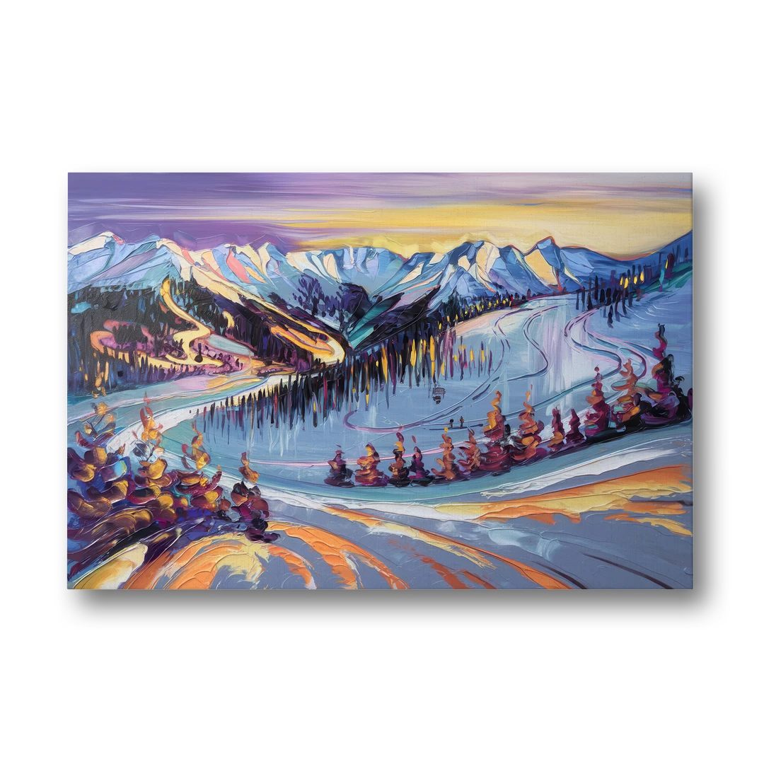 Breckenridge Scenic Trails - Canvas Wall Art - Front