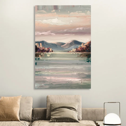 Burlington Lake Champlain Serenity Living Room - Canvas Wall Art