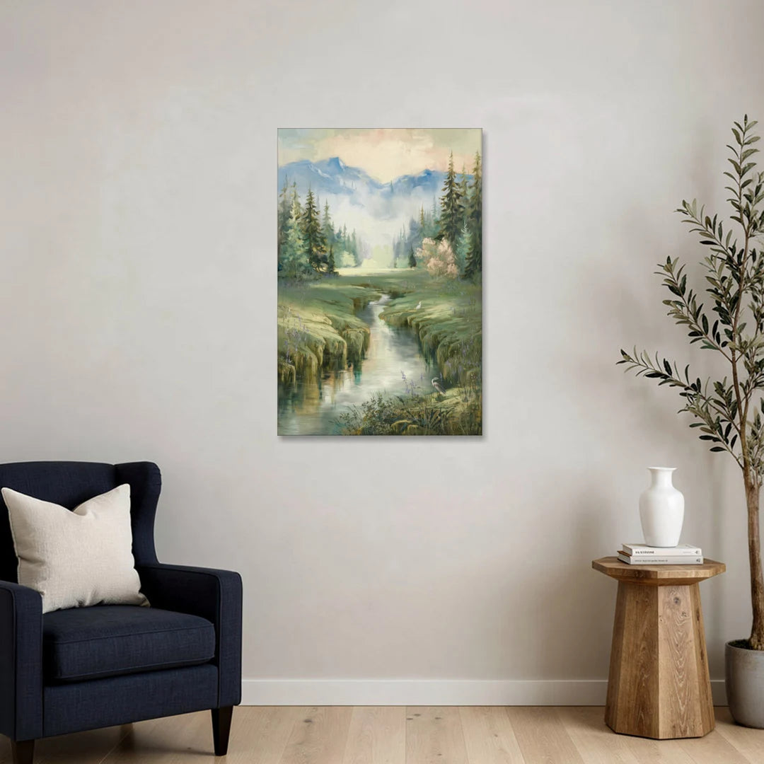 Burlington Nature Escapes - Canvas Wall Art - Sofa - 24x36