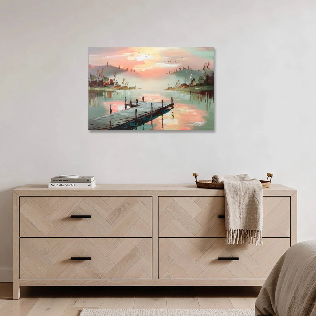 Burlington Waterfront Views - Canvas Wall Art - Coffee Table - 36x24