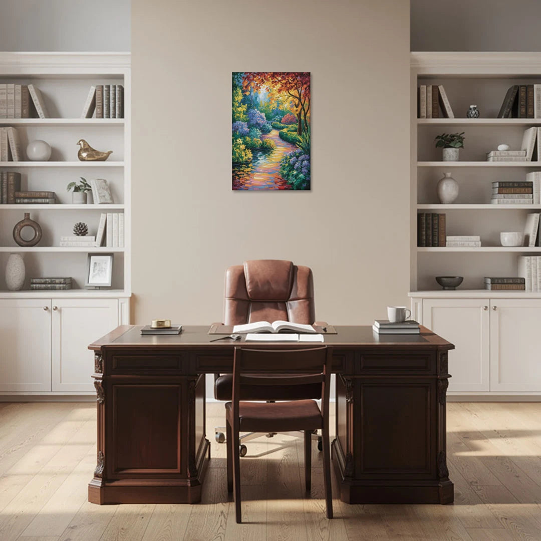 Butchart Gardens Bloom - Canvas Wall Art - Office - 20x30