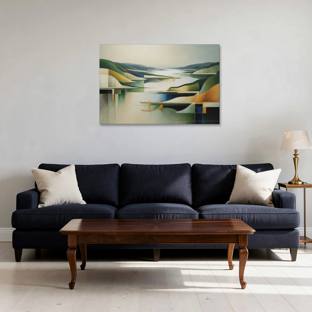 Bygdøy Peninsula Beauty - Canvas Wall Art - Sofa - 36x24