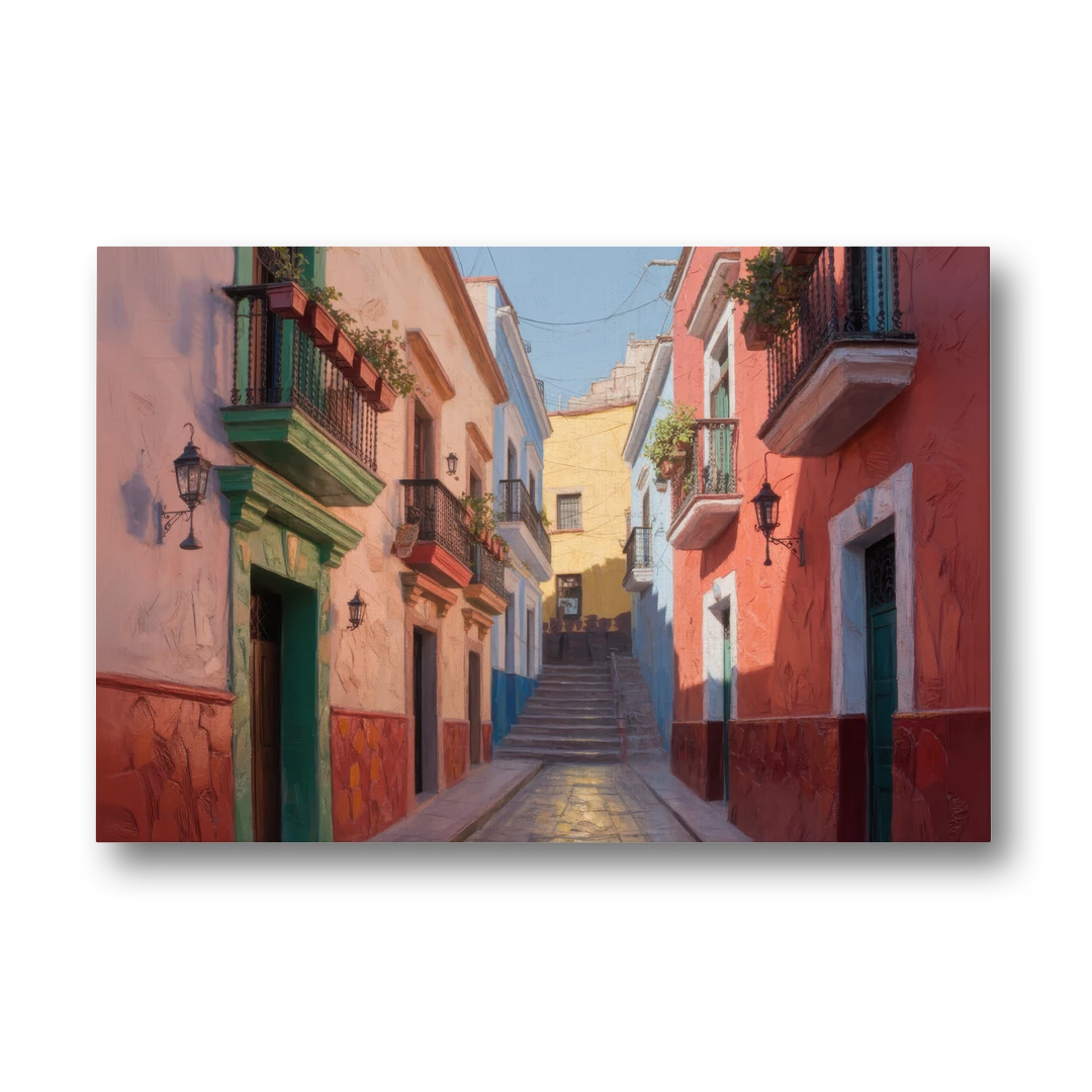 Callejón del Beso Alley - Canvas Wall Art - Front