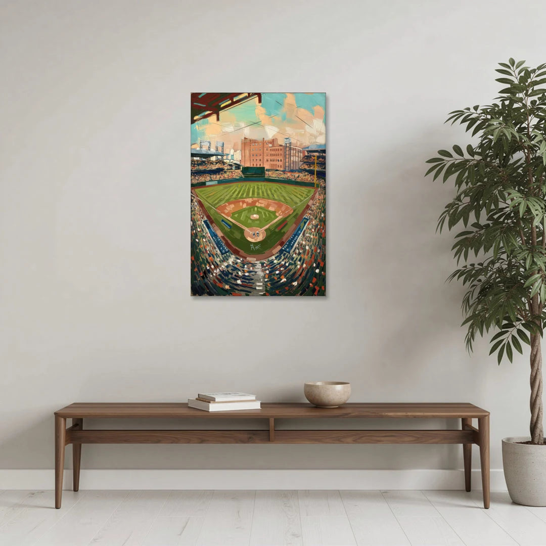 Camden Yards Orioles Tribute - Canvas Wall Art - Coffee Table - 24x36