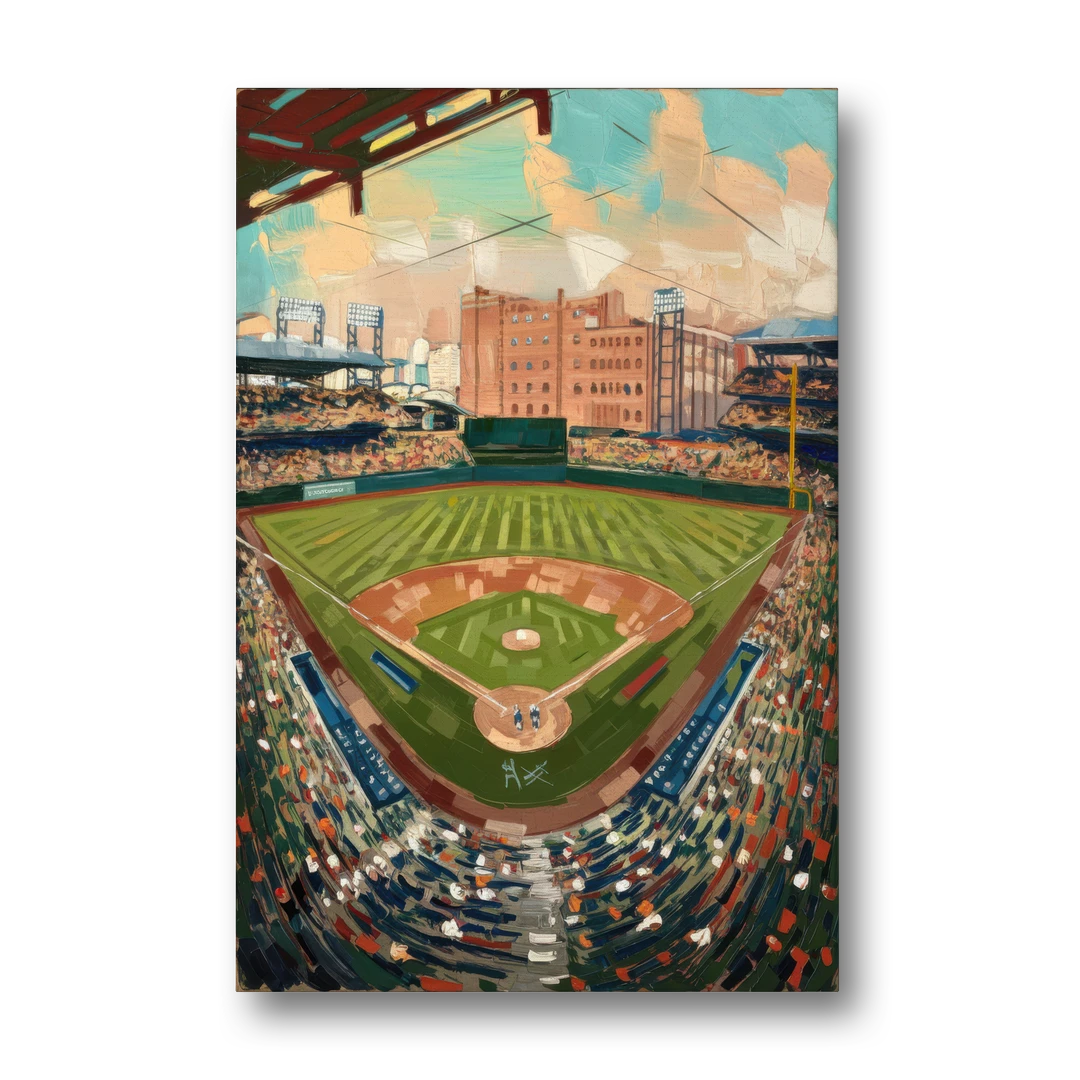 Camden Yards Orioles Tribute - Canvas Wall Art - Front