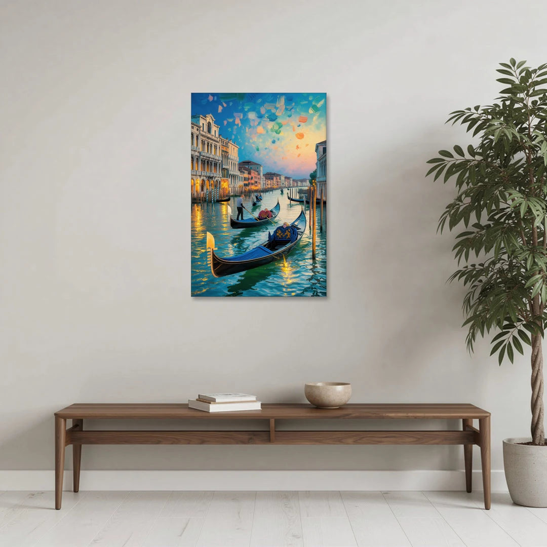 Canal Grande Serenity - Canvas Wall Art - Coffee Table - 24x36