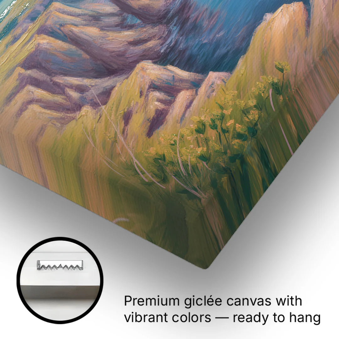 Cape Breton Highlands - Canvas Wall Art - Gallery Wrap Corner