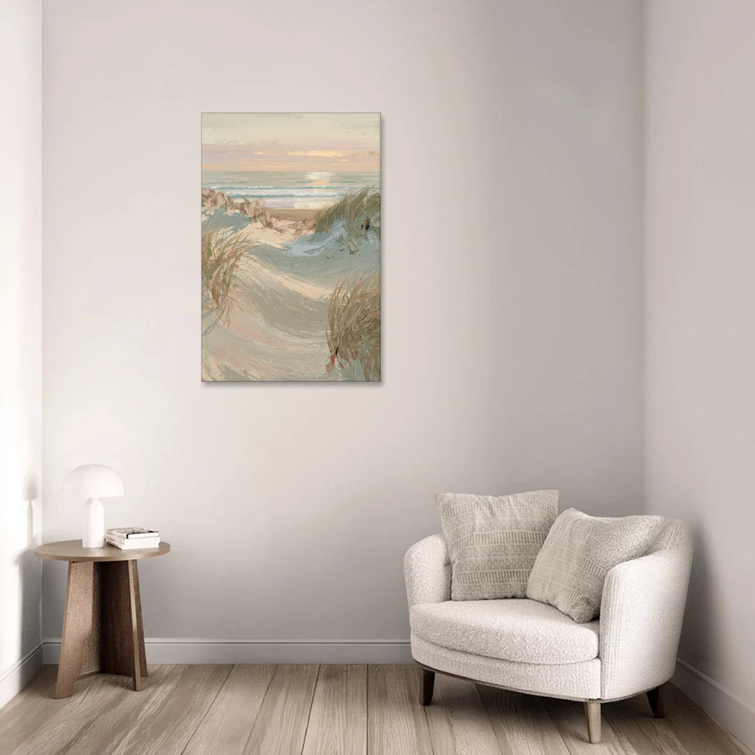 Cape May Coastal Serenity - Canvas Wall Art - Sofa - 24x36