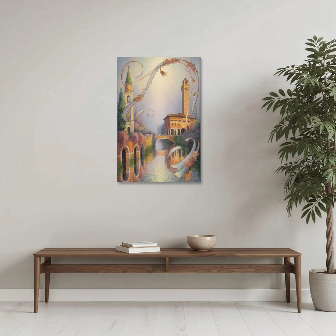 Castelvecchio Charm - Canvas Wall Art - Coffee Table - 24x36
