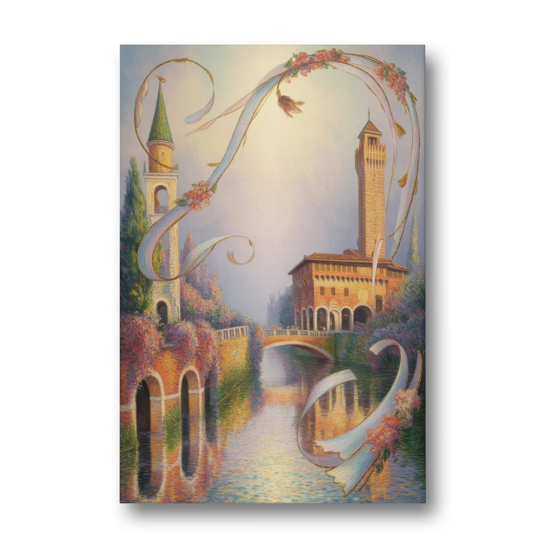 Castelvecchio Charm - Canvas Wall Art - Front