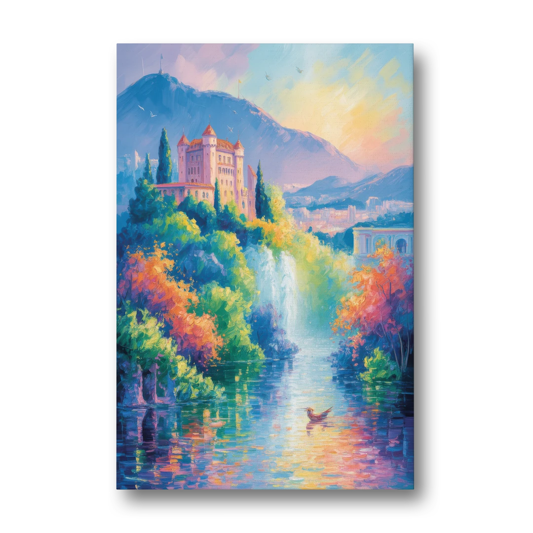 Castle Hill View - Canvas Wall Art - Front