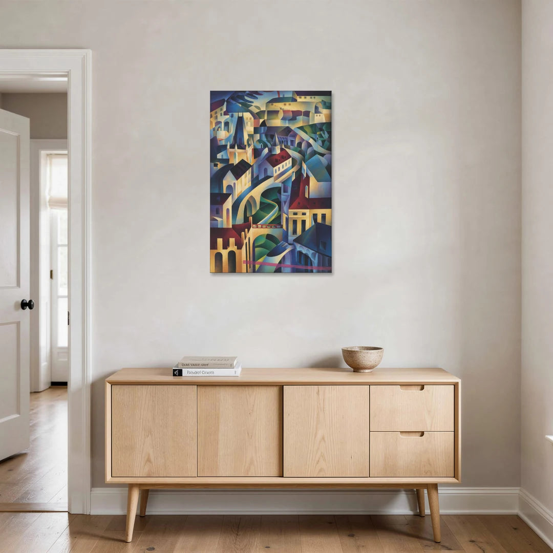 Castle Hill Views - Canvas Wall Art - Coffee Table - 24x36