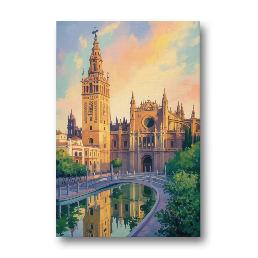 Cathedral Charm - Canvas Wall Art - Front