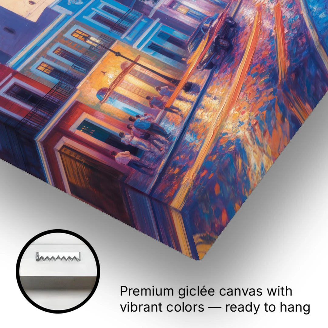 Cathedral of Campeche - Canvas Wall Art - Gallery Wrap Corner