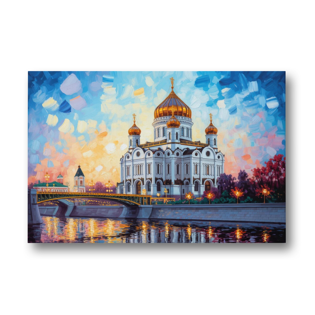 Cathedral of Christ Light - Canvas Wall Art - Front
