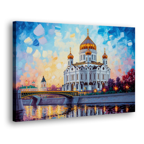 Cathedral of Christ Light - Canvas Wall Art
