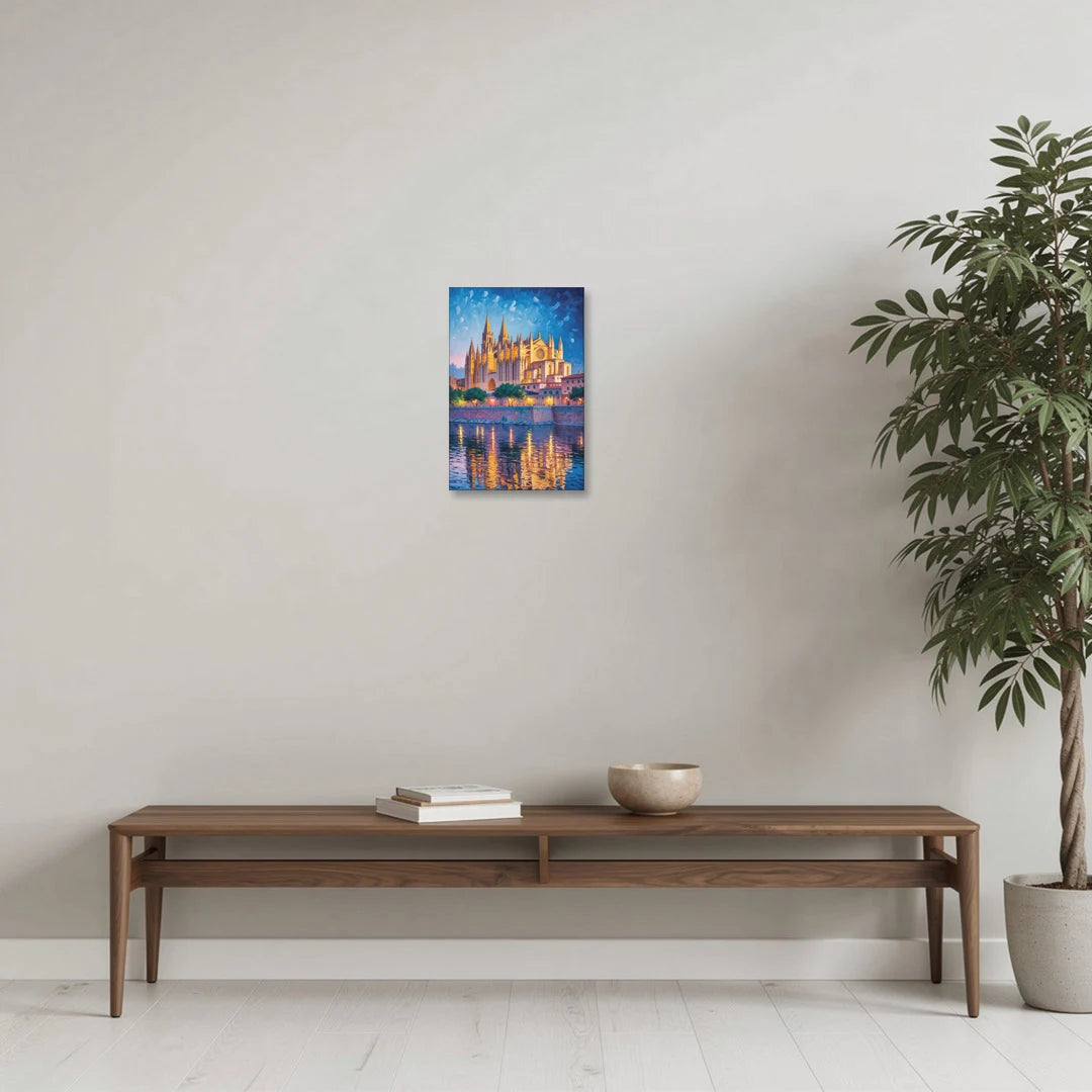 Cathedral of Santa Maria - Canvas Wall Art - Coffee Table - 12x18