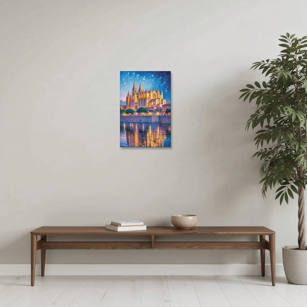 Cathedral of Santa Maria - Canvas Wall Art - Coffee Table - 16x24