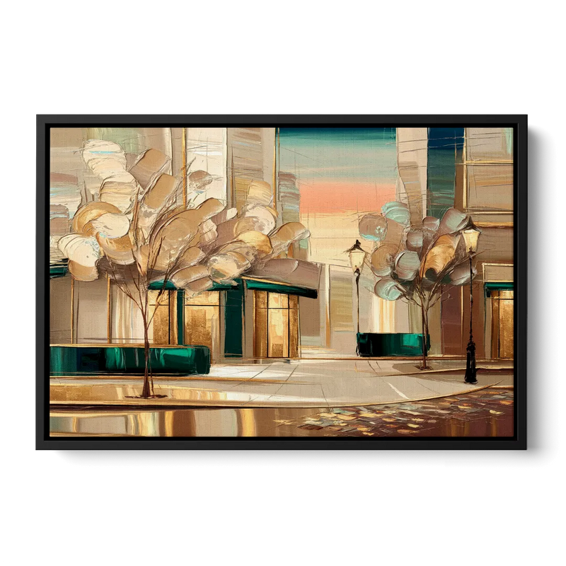 Chandler Artistic Vibes Front - Black Canvas Wall Art