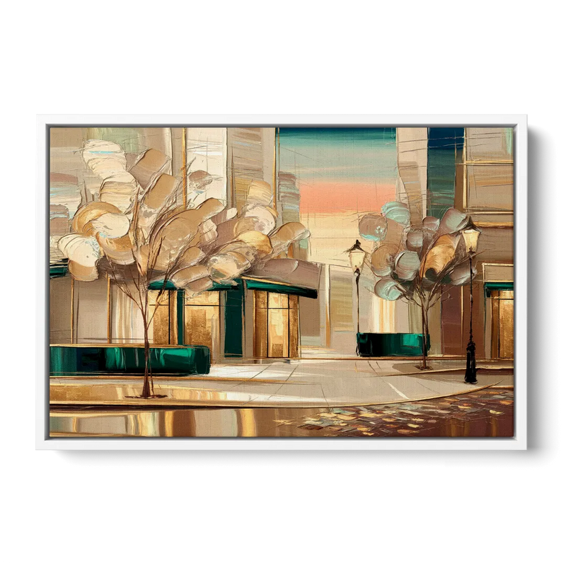 Chandler Artistic Vibes Front - White Canvas Wall Art