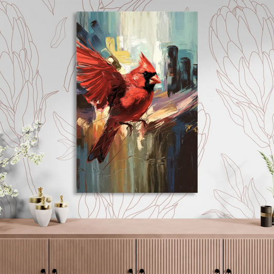 Chandler Cardinals Fan Art Living Room - Canvas Wall Art