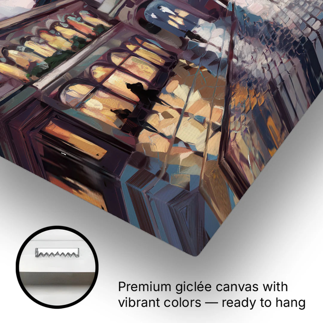 Chandler Urban Charm - Canvas Wall Art - Gallery Wrap Corner