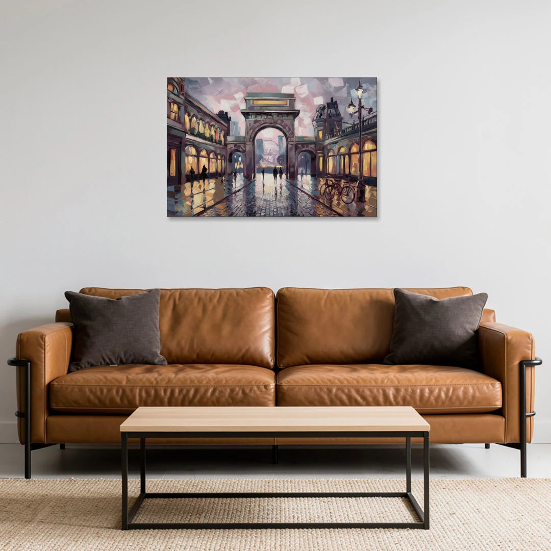 Chandler Urban Charm - Canvas Wall Art - Sofa - 36x24