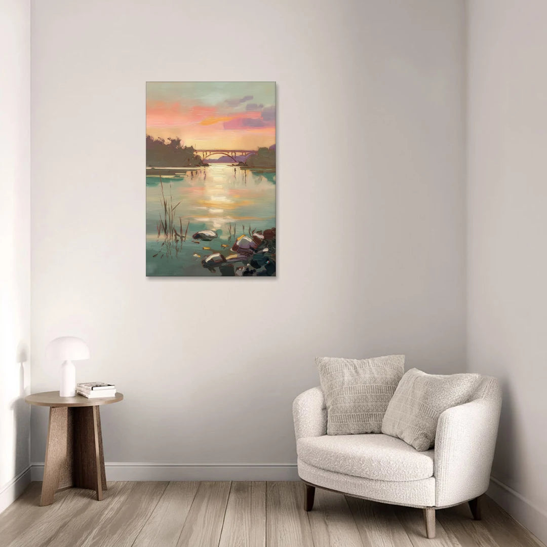 Chesapeake Bay Serenity - Canvas Wall Art - Sofa - 24x36