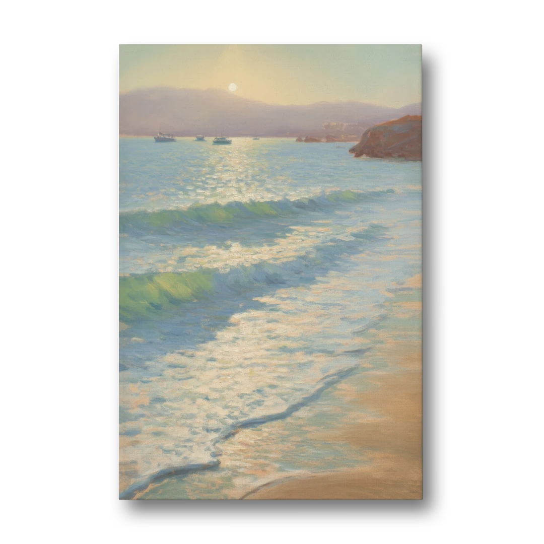 Chileno Bay Waters - Canvas Wall Art - Front