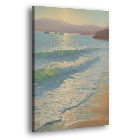 Chileno Bay Waters - Canvas Wall Art