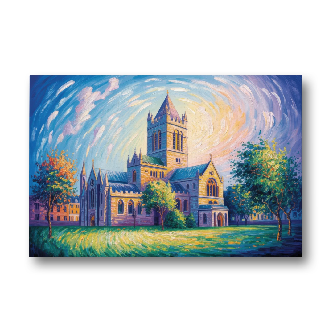 Christ Church Cathedral Majesty - Canvas Wall Art - Front