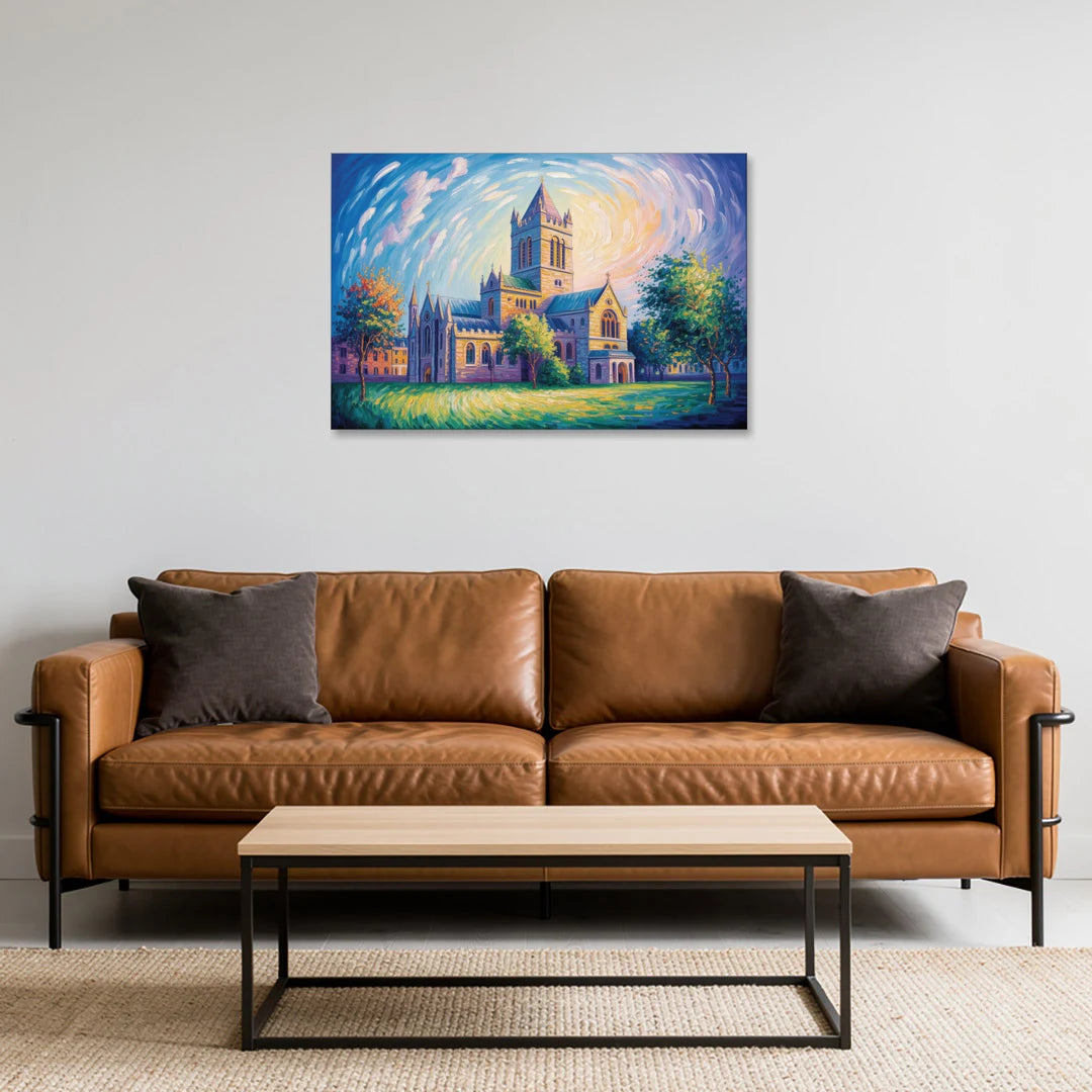 Christ Church Cathedral Majesty - Canvas Wall Art - Sofa - 36x24