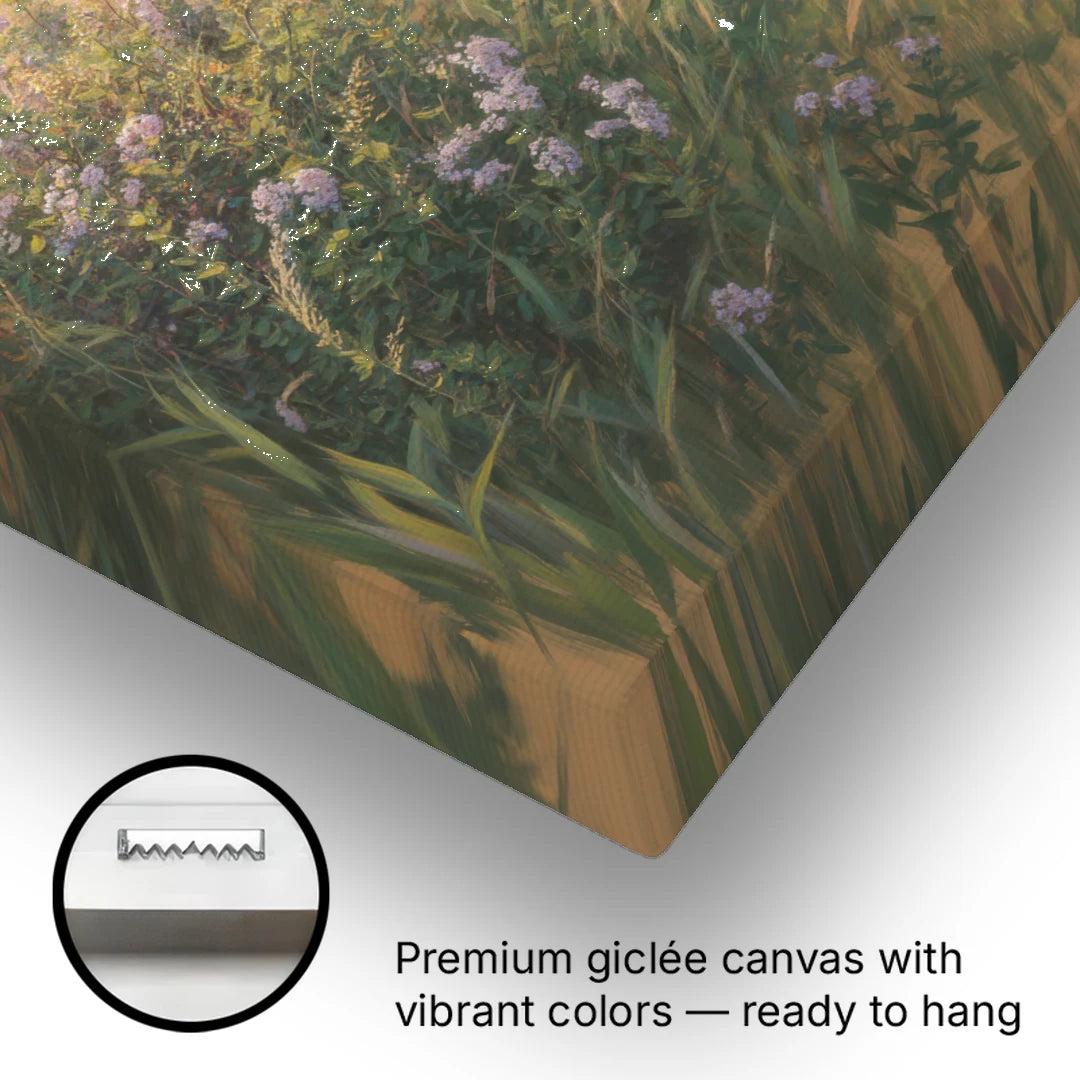 Christian Cross Landscape - Canvas Wall Art - Gallery Wrap Corner