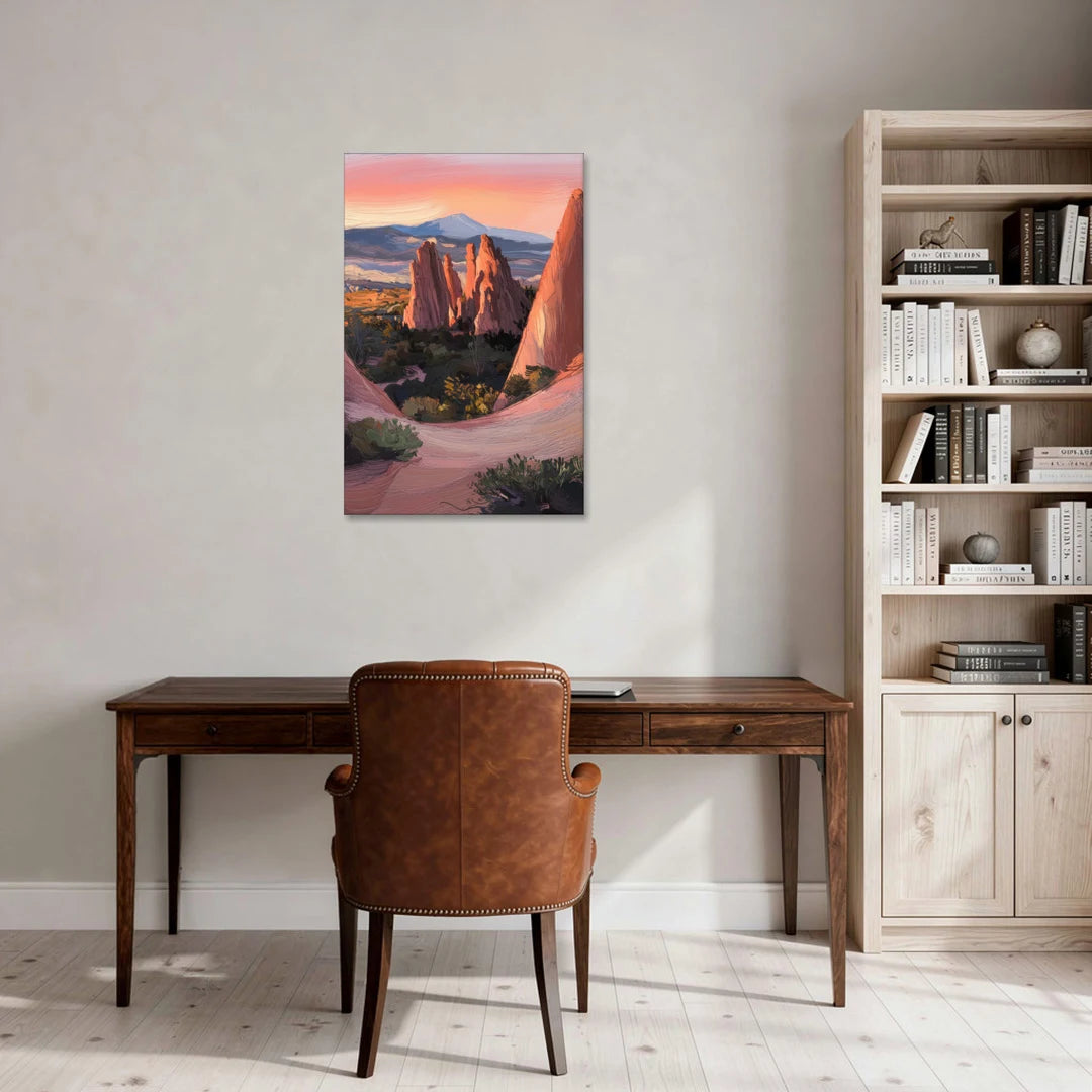 Colorado Springs Garden of the Gods - Canvas Wall Art - Office - 24x36