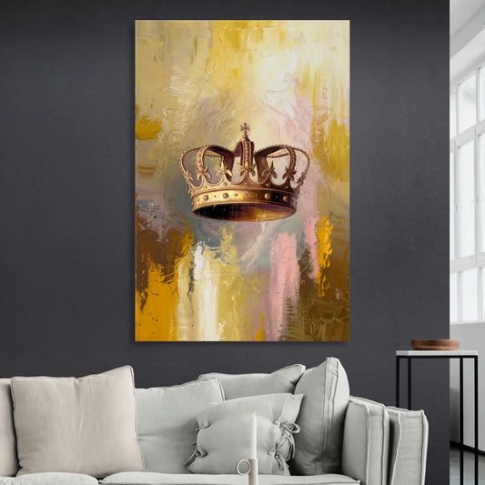Corona Golden Hour Living Room - Canvas Wall Art