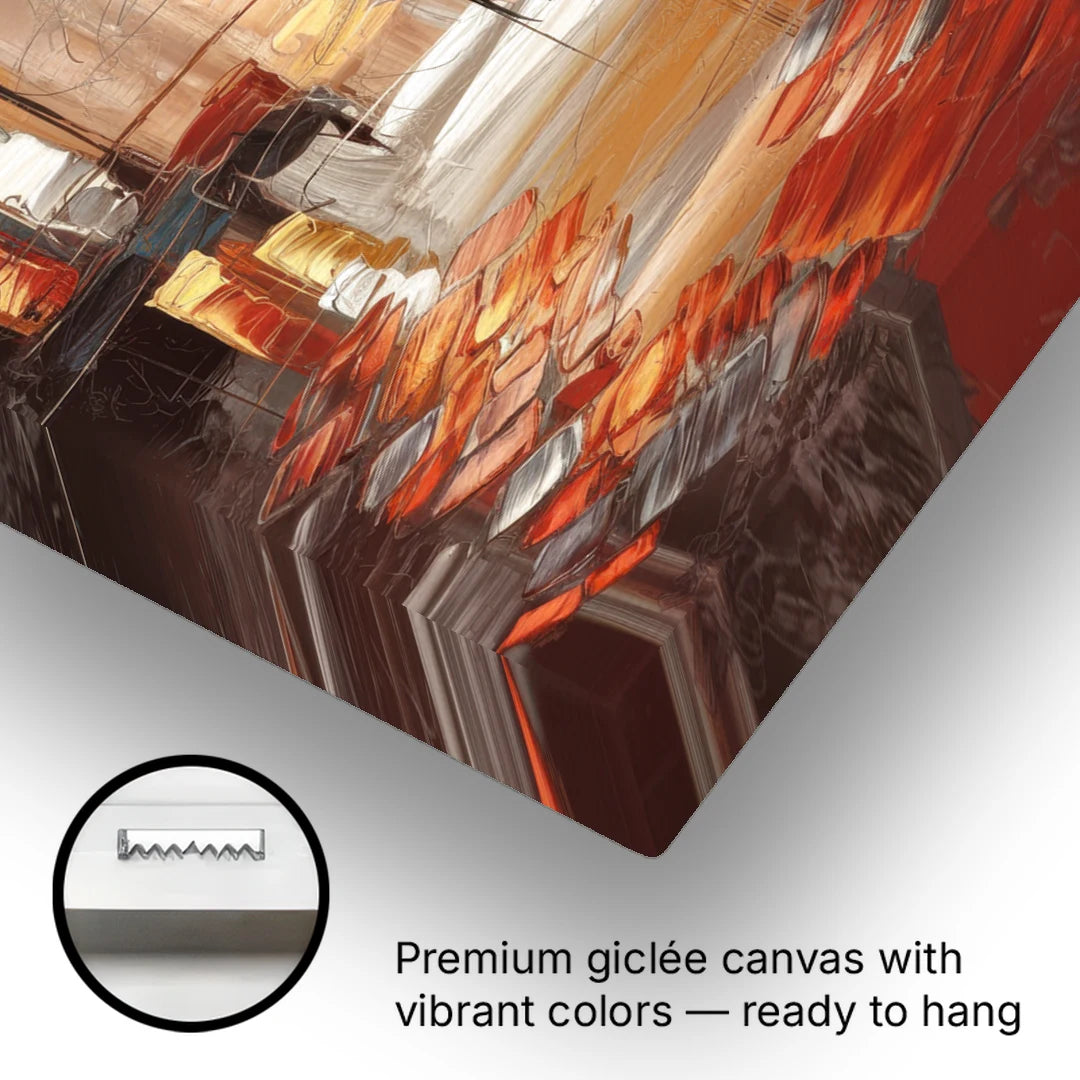 Corona Serene Landscape - Canvas Wall Art - Gallery Wrap Corner