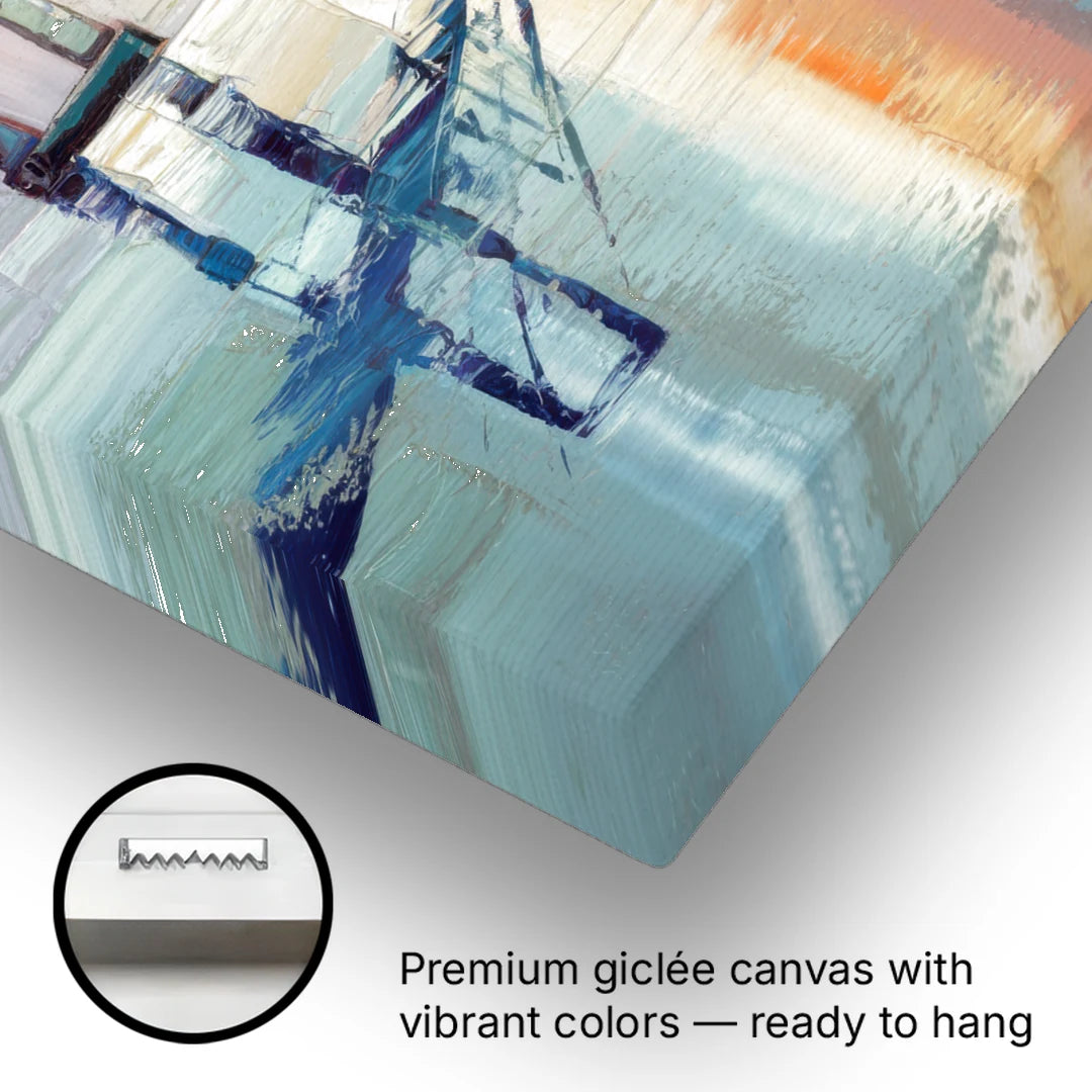 Corpus Christi Harbor Bridge - Canvas Wall Art - Gallery Wrap Corner